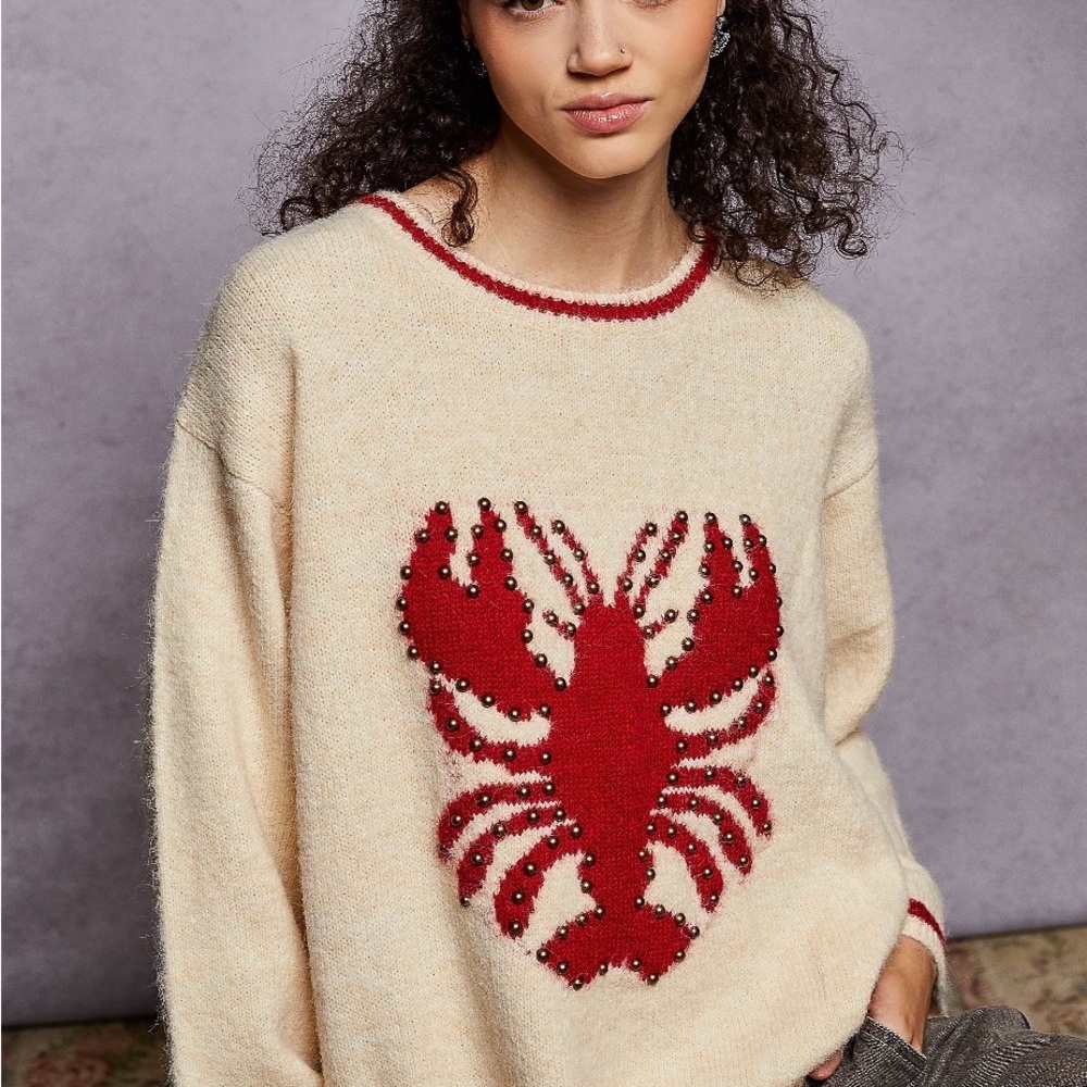 POL Lobster Sweater